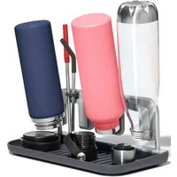 OXO Good Grips Geschirrständer, für Flaschen, mit Aluminiumrahmen