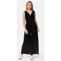 Worldclassca Jumpsuit Worldclassca Jumpsuit Pleated Overalls mit Gürtel Ärmellos Sommer