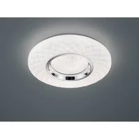 Reality Leuchten LED Deckenleuchte Magnolia, CCT - über Fernbedienung, LED fest integriert, Farbwechsler, dimmbar, inkl. Fernbed., Sternenhimmeleffekt, Lichtfarbe einstellbar