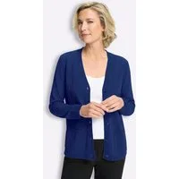 Sieh an! Strickjacke Strickjacke Langarm Jersey