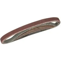 Schleifpapier 5 x Schleifbänder 13 x 457 mm Set K 40 K 60 K 80 K 120