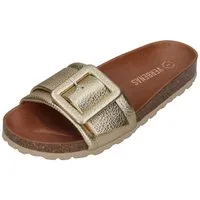 VERBENAS Reiko Elephant Pantolette Oro