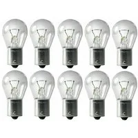 Kummert Business KFZ-Ersatzleuchte 10x Glühlampe 21W 12V BA15S, BA15S, Warmweiß