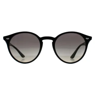 Ray-Ban 2180 601/11 poliert schwarz grau Verlauf Sonnenbrille