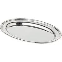 EDZARD Dekotablett Lisa, Serviertablett,Dekotablett, oval, ? 16 cm