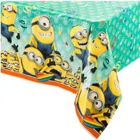 Unique Industries Inc. Hängedekoration 'Minions' Tischdeko, PVC Tischdecke 137x213cm