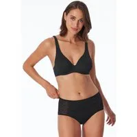 Schiesser Midislip Air mit transparenten Spitzen-Einsätzen