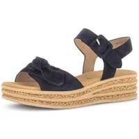 Gabor Keilsandalette, Sommerschuh, Riemchensandale mit praktischen Klettverschlüssen