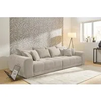 Jockenhöfer Gruppe Big-Sofa Moldau, B. 306 cm, mit Federkernpolsterung, Liegefläche 120x240 cm, Mega-Sofa, mit 4 Zierkissen & Federkern