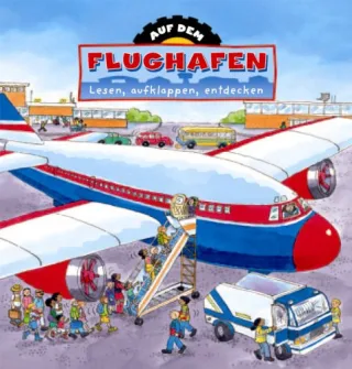 Auf dem Flughafen: Lesen aufklappen entdecken