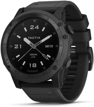Garmin tactix Charlie [inkl. Silikonarmband schwarz] 51mm Titangehäuse schwarz