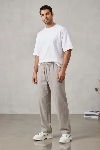 Herren Gerade geschnittene Woven-Hosen