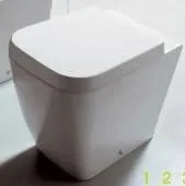 Globo Space STONE/CLASSIC SS 001 Stand-WC 35 x 36 x 43 cm weiss glänzend