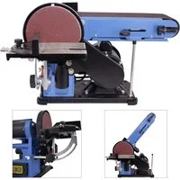 Güde Doppelschleifer Band- & Tellerschleifer GBTS 400, max. 1450 U/min, 292 m/min, (Set), 350 W, Ø der Klettschleifscheibe 150 mm, Bandgeschwindigkeit 292 m/min
