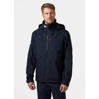 Helly Hansen Funktionsjacke CREW HOODED JACKET 2.0 mit im Kragen verstaubarer Kapuze, wasserabweisend, windabweisend