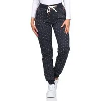 Aurela Damenmode Jogginghose Thermo Jogginghose Damen gefütterte Sporthose Anker Kordelzug Warmes Innenfleece, mit Gummibund & Kordelzug