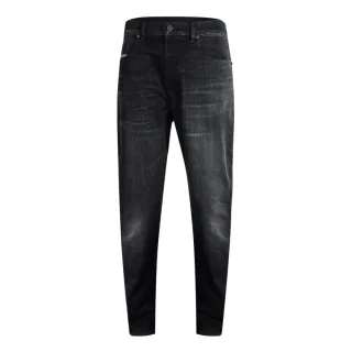 Diesel 1979 - Sleeker - Schwarze Jeanshose Mit Verblichenem Muster