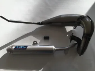 Sport Auspuff Anlage Giannelli Yamaha DT 125 R / X Bj. 04-06 Typ:DE06 m. ABE