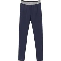 vertbaudet Leggings Mädchen Leggings, Bund in Metallic-Optik BASIC Dehnbund in Glitzer-Optik