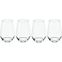 like. by Villeroy & Boch Gläser-Set Essential Longdrink-Glas, 4-tlg., Kristallglas