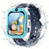 blackview 2026 Kinderuhr 4G LTE GPS Kamera Videoanruf 1,85 Zoll 5–16 Jahre Smartwatch, 1,85", GPS+LBS+WiFi, 4G-LTE, IP68, Knips-Freunde, mit Taschenlampe