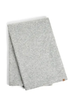 camel active - Basic Schal aus weichem Materialmix grey melange - Gr. - OS