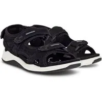 Ecco X-trinsic (Nubukleder) schwarz Kinder Sandale