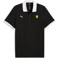 PUMA Poloshirt FERRARI PIQUET POLO Regular Fit, Kurzarm, mit Reißverschluss, für Motorsport-Fans