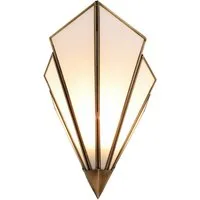 Marrakesch Orient & Mediterran Interior Wandleuchte Esthetische wandlamp Varun 36 cm van glas – Boho Vintage, Handgemaakt, Handarbeit