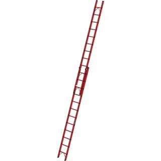 Munk Sprossen-Schiebeleiter GFK 2-teilig ohne Traverse - 036112