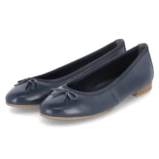 Tamaris Ballerinas - Gr. 36 - Blau - Glattleder
