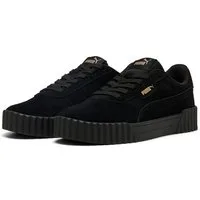 PUMA CARINA 30 SD Sneaker aus Wildleder, mit SOFTFOAM+ Einlegesohle, mit Schnürung