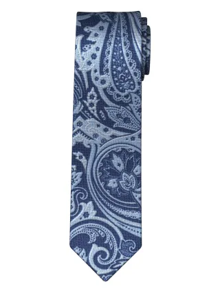 OLYMP - Krawatte Slim 6.5cm blau