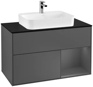 Villeroy & Boch Waschtischunterschrank Finion F37 1000x603x501mm WT mittig, F372GKGK F372GKGK