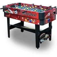 Carromco Multifunktionstisch Multigame Multifun-XT 14 in 1 Spieletisch, mit Spielen wie Kicker, Billard, Tischtennis und mehr