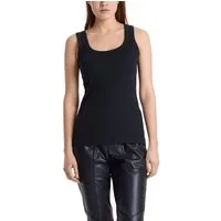 Marc Cain Tanktop "Collection Essential" Premium Damenmode Tanktop aus Feinripp