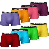 DSTROYED Boxershorts DSTROYED ® Boxershorts Herren 8er Pack S-5XL Unterhosen Men Bunt S (Vorteilspack, 8er)