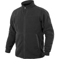 Qualitex Workwear Fleecejacke Arbeitsjacke aus Fleece, Herren & Damen Jacke, Cordura verstärkt (1-St) Option als Zip-In-Kombi erhältlich: mit Allwetterjacke zu Winterjacke