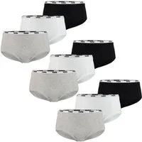 PUMA BODYWEAR Panty Shorts (Set, 9er Pack) Logobund