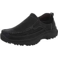 Coolwalk Herrenschuh – Bequemer Slip-On für Freizeit und Alltag Slipper (90625172) Flach Slipper in Schwarz