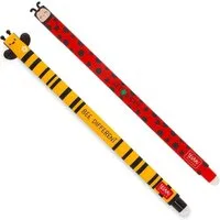 Legami Gelschreiber LEGAMI 2er Set Gel Stift LADYBUG und BIENE Stärke 0,7mm v5
