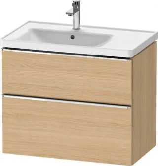 Duravit D-Neo Waschtischunterbau wandhängend Natur Eiche Matt 784x452x625 mm - DE4357010300000 DE4357010300000