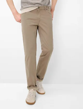 Eurex by Brax Herren Five-Pocket-Hose Style LUKE TAUPE, hellbraun, Gr. 285U