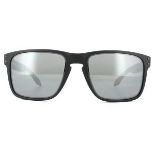 Lunettes De Soleil Oakley Holbrook XL OO9417-05 Mat Noir Prizme Noir Polarisé