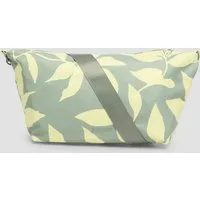 s.Oliver Umhängetasche Tasche, Crossbody-Bag aus Nylon mit floralem Artwork