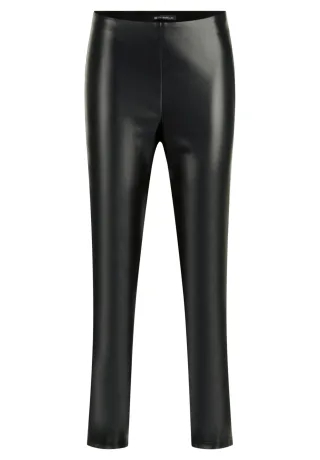 Betty Barclay - Kunstleder-Leggings schwarz - Gr. - 46