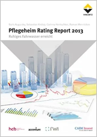 Pflegeheim Rating Report 2013: Ruhiges Fahrwasser erreicht (Care Invest)