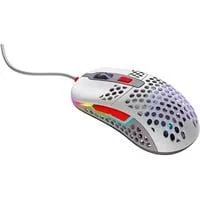 Xtrfy M42 RGB, Gaming-Maus grau/rot