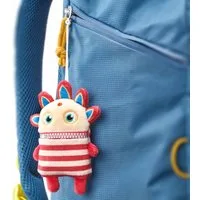Schmidt Spiele Kuscheltier Plüsch Stofftier Sorgenfresser Anhänger Nisha 10 cm 42670