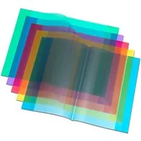 Loer & Schäfer Schulheft Heftumschlag / Hefthülle DIN A4 / Farbe: transparent klar